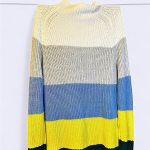 Colorful Striped Women's Sweater